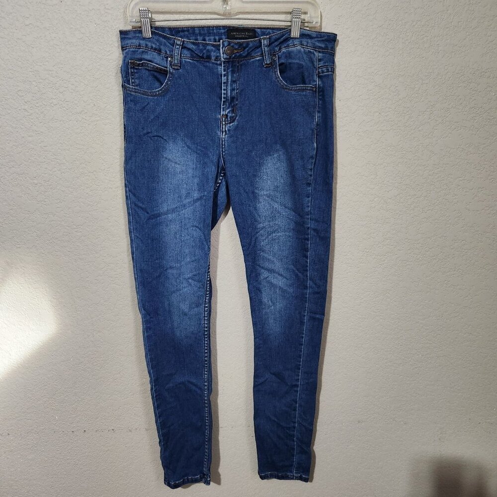 American Bazi Denim Jeans Size 11 Slim Fit Blue Medium Dimpling